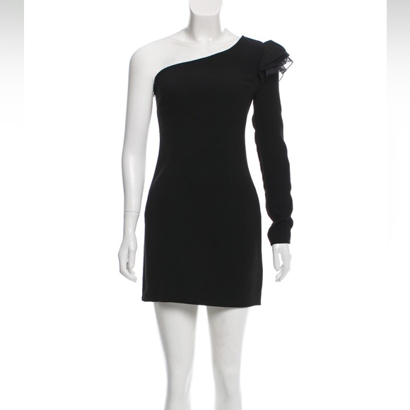 Rachel Zoe Dresses & Skirts - Black Rachel Zoe Ivy mini one-shoulder dress